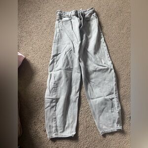 Women’s Gray Straight Leg Jean